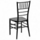 MFO Black Resin Stacking Chiavari Chair
