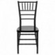 MFO Black Resin Stacking Chiavari Chair