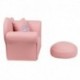 MFO Kids Pink Chair and Footrest