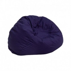 MFO Small Solid Navy Blue Kids Bean Bag Chair
