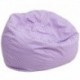 MFO Oversized Lavender Dot Bean Bag Chair