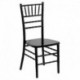 MFO Friendly Elegance Supreme Black Wood Chiavari Chair