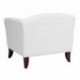MFO Emperor Collection White Leather Chair