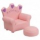 MFO Kids Pink Princess Chair and Footrest