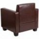 MFO Primo Collection Brown Leather Chair