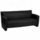 MFO Sage Collection Black Leather Sofa