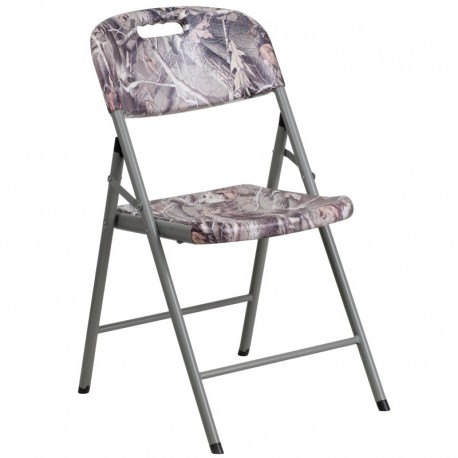 MFO Camouflage Plastic Folding Chair