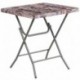 MFO 27'' Square Camouflage Plastic Folding Table