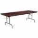 MFO 36'' x 96'' Rectangular High Pressure Laminate Folding Banquet Table
