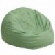 MFO Oversized Solid Green Bean Bag Chair