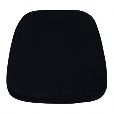 MFO Soft Black Fabric Chiavari Chair Cushion