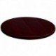 MFO 60'' Round Mahogany Veneer Table Top