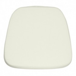 MFO Soft Ivory Fabric Chiavari Chair Cushion