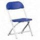MFO Kids Blue Plastic Folding Chair