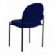 MFO Navy Fabric Comfortable Stackable Steel Side Chair
