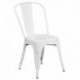 MFO White Metal Chair