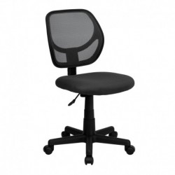 MFO Mid-Back Gray Mesh Task Chair and Computer Chair
