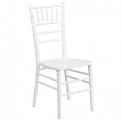 MFO White Wood Chiavari Chair