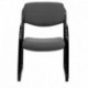 MFO Gray Fabric Executive Side Chair with Sled Base