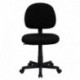 MFO Mid-Back Ergonomic Black Fabric Task Chair