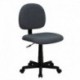 MFO Mid-Back Ergonomic Gray Fabric Task Chair