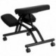 MFO Mobile Ergonomic Kneeling Chair in Black Fabric
