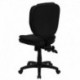 MFO Mid-Back Black Fabric Multi-Functional Ergonomic Task Chair