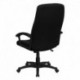 MFO High Back Black Fabric Executive Swivel Office Chair