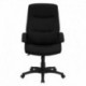 MFO High Back Black Fabric Executive Swivel Office Chair