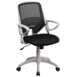 MFO Mid-Back Black Mesh Office Chair
