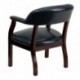 MFO Navy Vinyl Luxurious Conference Chair