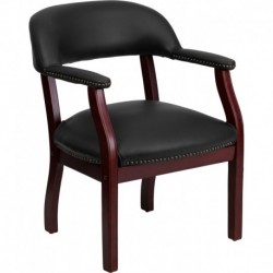 MFO Black Vinyl Luxurious Conference Chair