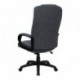 MFO High Back Gray Fabric Executive Office Chair