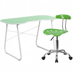 MFO Green Computer Desk and Tractor Chair