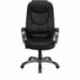 MFO High Back Black Leather Executive Swivel Office Chair