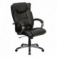 MFO High Back Espresso Brown Leather Executive Office Chair