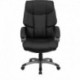 MFO High Back Black Leather Executive Office Chair