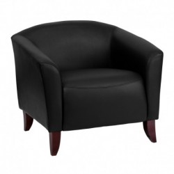 MFO Emperor Collection Black Leather Chair