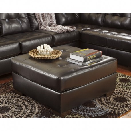MFO Glamour Oversized Ottoman in Chocolate DuraBlend