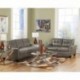 MFO Benchcraft Shine Living Room Set in Quarry DuraBlend