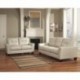 MFO Benchcraft Shine Living Room Set in Taupe DuraBlend