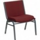 MFO 1000 lb. Capacity Big and Tall Extra Wide Burgundy Fabric Stack Chair