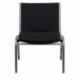 MFO 1000 lb. Capacity Big and Tall Extra Wide Black Fabric Stack Chair