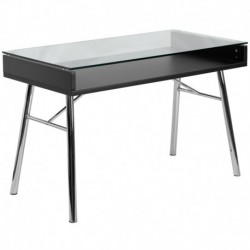 MFO Brettford Desk with Tempered Glass Top
