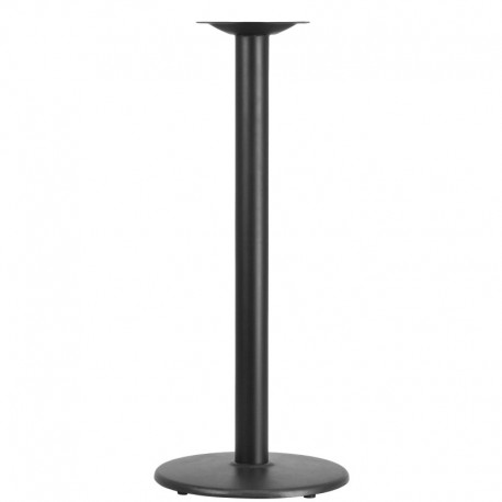 MFO 18'' Round Restaurant Table Base with 3'' Dia. Bar Height Column