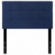 MFO Gale Collection Twin Size Headboard in Navy Fabric