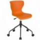 MFO Arthur Collection Contemporary Design Orange Plastic Task Office Chair