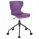 MFO Arthur Collection Contemporary Design Purple Plastic Task Office Chair