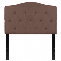 MFO Diana Collection Twin Size Headboard in Camel Fabric