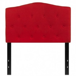 MFO Diana Collection Twin Size Headboard in Red Fabric